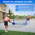 Winthai 6ft 2-in-1 Pickleball Practice Rebounder Net & Paddles Set