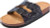 Girls Black Glitter Thong Slide Sandals – Flat Open Toe, Size 11.5