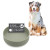 The Perfect Dish Silicone Dog Bowl – 5-Cup No-Spill Suction Base, Sage