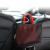 HomeDoReMi Black Faux Leather Between-Seat Car Handbag Holder
