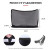 HomeDoReMi Black Faux Leather Between-Seat Car Handbag Holder