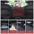 HomeDoReMi Black Faux Leather Between-Seat Car Handbag Holder