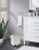 SunnyPoint 6L Step-On Trash Can – Slow Close Lid & Removable Bucket, White Gold