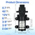 Heoneki 12V DC Diaphragm Water Pump – 42 PSI 0.7GPM Self-Priming (Open Box)