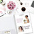 Dem Holdings 25-Pack Glossy White 2-Pocket Paper Folders with Prongs Letter Size