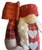 Handmade Mother's Day Gnome Set – 8" Mr & Mrs Red Plaid 2-Pack
