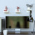 3-Pack Small White 4" L-Shape Floating Wall Shelves – Plastic Display Ledge