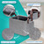 Collapsible Fabric Storage Bins with Metal Frame – Grey 2-Pack