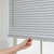 Mainstays 1" Cordless Room Darkening Vinyl Mini Blind 35"W x 48"L – Gray