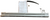 Mainstays 1" Cordless Room Darkening Vinyl Mini Blind 35"W x 48"L – Gray