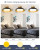 12-Inch Flush Mount LED Ceiling Light Fixture - Black Gold, 3 Color Temp, 12W