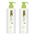 ScentWorx Island Coconut Body Wash 2-Pack – 16oz Vanilla Jasmine Musk Shower Gel