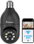 2K HD 360° Light Bulb Security Camera with WiFi & Motion Tracking