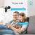2K HD 360° Light Bulb Security Camera with WiFi & Motion Tracking