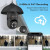 2K HD 360° Light Bulb Security Camera with WiFi & Motion Tracking