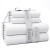 600 Thread Count Full Bed Sheet Set – Arctic White Cotton Sateen 4PC