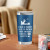 Funny Engraved 20oz Blue Stainless Steel Tumbler Gift for Snoring Couples