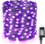 200 LED Purple Halloween String Lights 72ft – 8 Modes, Waterproof & Timer