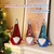 Flip Sequin Christmas Gnome Plush 12" Reversible Red Holiday Shelf Sitter