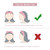 Bow Makeup Headbands 2 Pack – Black & Gray Microfiber Spa Hair Bands