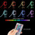 32.8ft RGB LED Strip Lights 300 LEDs Color Changing Indoor Bedroom Decor
