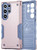 Dual Layer Samsung Galaxy S23 Ultra Case - Pink Slim Grip 10ft Drop Protection