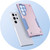 Dual Layer Samsung Galaxy S23 Ultra Case - Pink Slim Grip 10ft Drop Protection