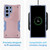 Dual Layer Samsung Galaxy S23 Ultra Case - Pink Slim Grip 10ft Drop Protection