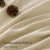 Natural Beige Linen Pinch Pleated Curtains 92" Long – 2-Panel Semi Sheer Drapes