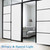 Frosted Window Privacy Film 17.5x78.7" Static Cling UV Blocking Removable