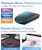 Wireless Silent Mouse 2.4GHz USB Rechargeable Optical 1600 DPI Slim Black