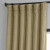 Faux Linen Room Darkening Curtain Panel 50x84" – Nomad Tan Drape
