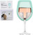 Silicone Bath & Shower Wine Glass Holder – Seafoam Patented No-Suction Grip