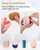 Silicone Makeup Sponge Holder Travel Case with Ventilation - Portable