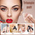 6-Pack Triangle Velour Powder Puff Set for Contour & Loose Powder