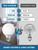 Four TJOY G25 frosted LED globe light bulbs with E26 base, 5000K daylight vanity bulbs for bathroom mirrors - view 3