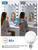 Four TJOY G25 frosted LED globe light bulbs with E26 base, 5000K daylight vanity bulbs for bathroom mirrors - view 5