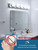 Four TJOY G25 frosted LED globe light bulbs with E26 base, 5000K daylight vanity bulbs for bathroom mirrors - view 7