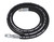 YAMATIC 5-foot black steel braided pressure washer whip hose with 3/8 inch swivel steel NPT fitting connector