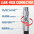 YAMATIC 5-foot black steel braided pressure washer whip hose with 3/8 inch swivel steel NPT fitting connector - view 4