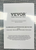 VEVOR 16x20x1 inch washable electrostatic MERV 8 air filter with silver aluminum frame and nylon mesh layers - view 3