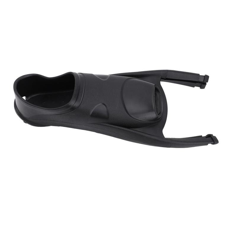 Alomejor Freediving Fin Foot Pocket L EU 43-44 TPE Non-Slip Black