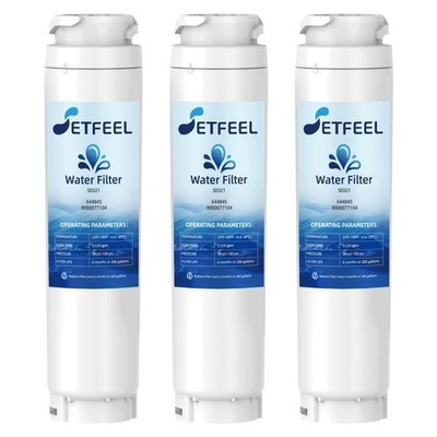 SETFEEL SE021 UltraClarity Refrigerator Water Filter 3-Pack for Bosch & Thermador