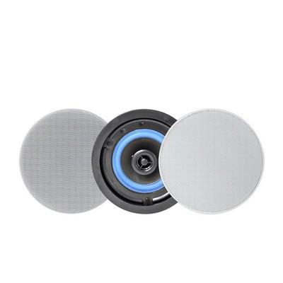 Herdio 4" Flush Mount Bluetooth Ceiling Speakers Pair – 160W (Open Box)