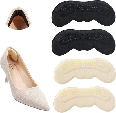 OKGL Heel Grip Inserts – Anti-Slip Blister Prevention Cushions, 2 Pairs