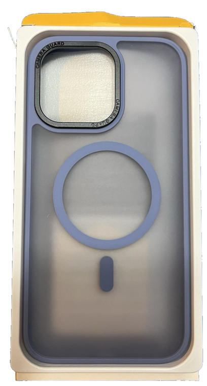 Vooii iPhone 15 Pro Max MagSafe Case – 13FT Drop Protection Translucent Blue