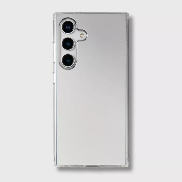 Heyday Samsung Galaxy S24 Mirror Case – Slim Dual-Layer Glossy Cover