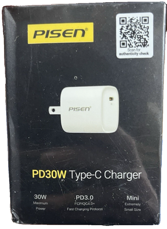 30W GaN USB-C Fast Wall Charger PD 3.0 QC 4.0+ for MacBook iPad Galaxy Pixel
