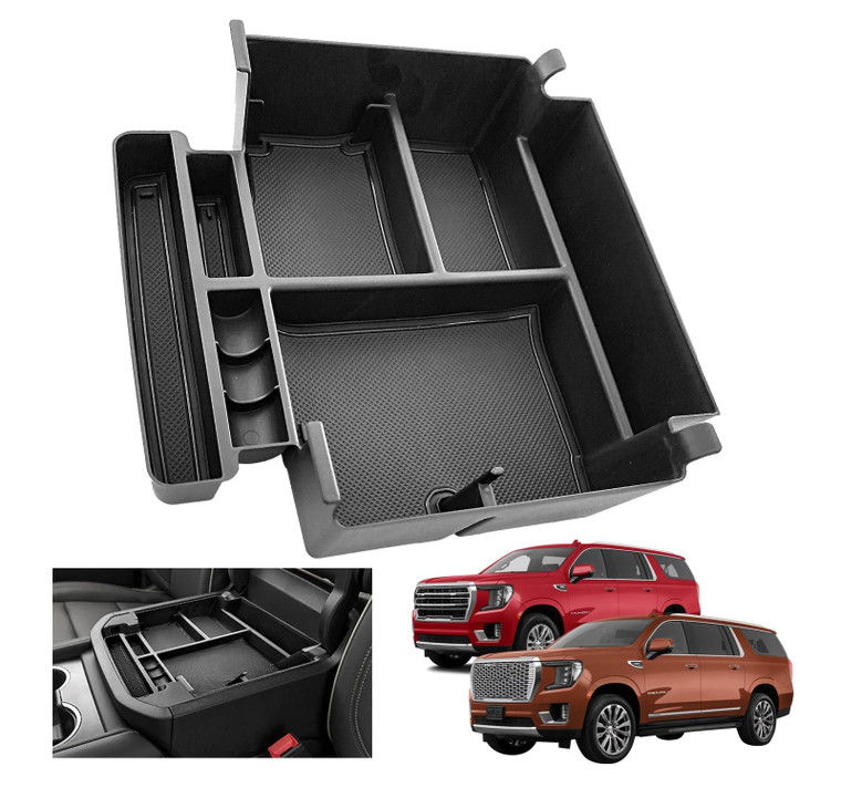 Center Console Organizer Sliding Tray for 2021-2025 Tahoe Suburban Yukon