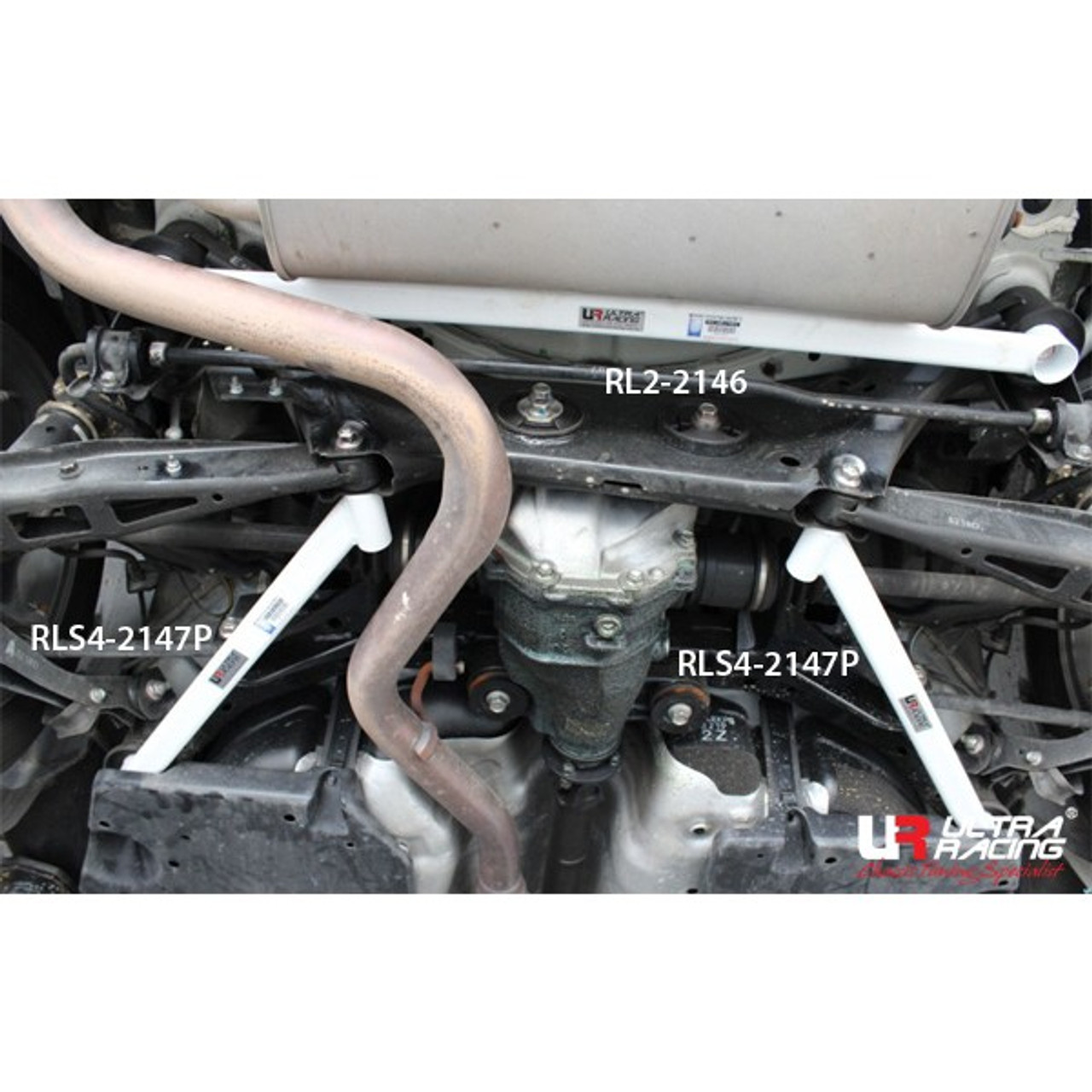 TOYOTA GT86 / SCION FRS / SUBARU BRZ (ZN/ZC) - 2013-2021 - REAR LOWER SIDE  (4 POINTS)